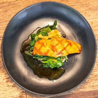 Bourbon Glazed Salmon